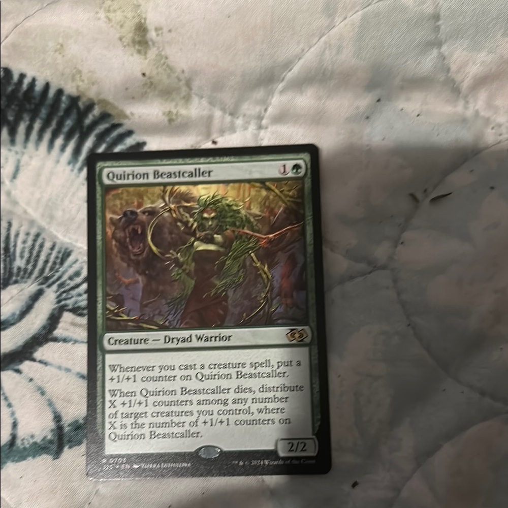 Magic Green and Black Card Game